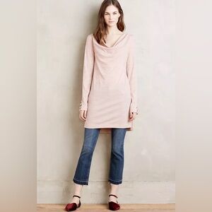 Anthropology Pure+Good Cowled Jersey Tunic